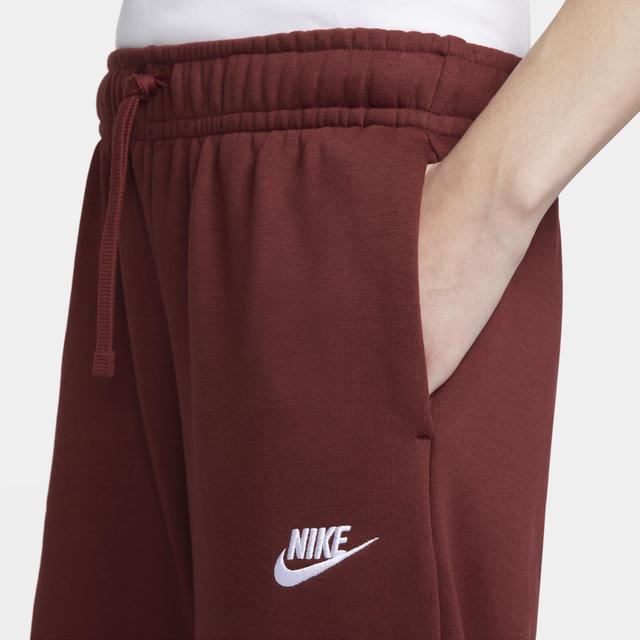 Women's Nike Sportswear Club Fleece Mid-Rise Wide-Leg Sweatpants Product Image