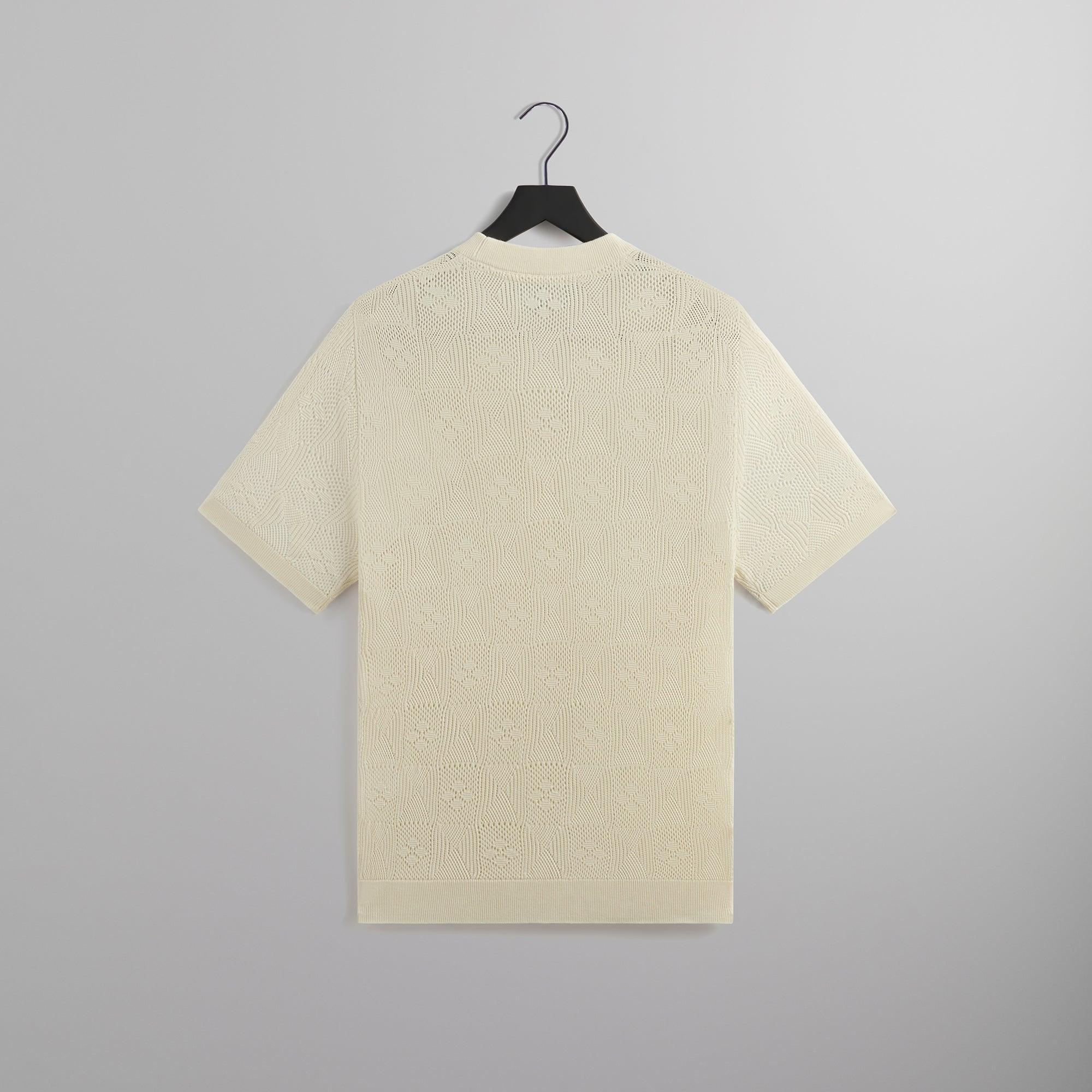 Kith Tilden Crochet Shirt - Sandrift Male Product Image