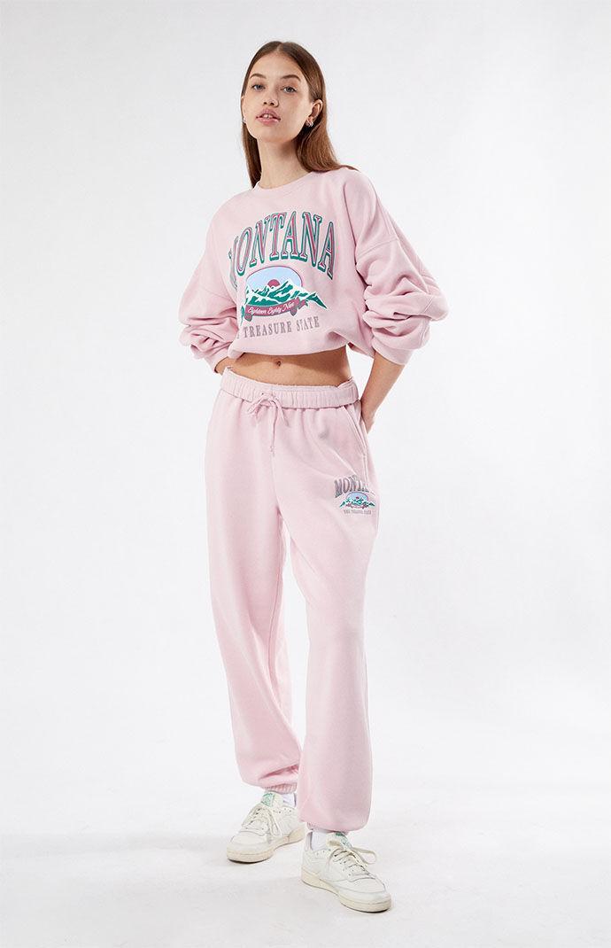 PacSun Womens Montana Sweatpants - Pinkarge Product Image