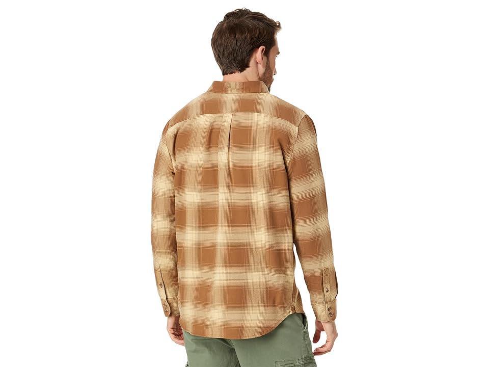 Vans Monterey III Flannel Shirt (Sepia/Taos ) Men's Clothing Product Image