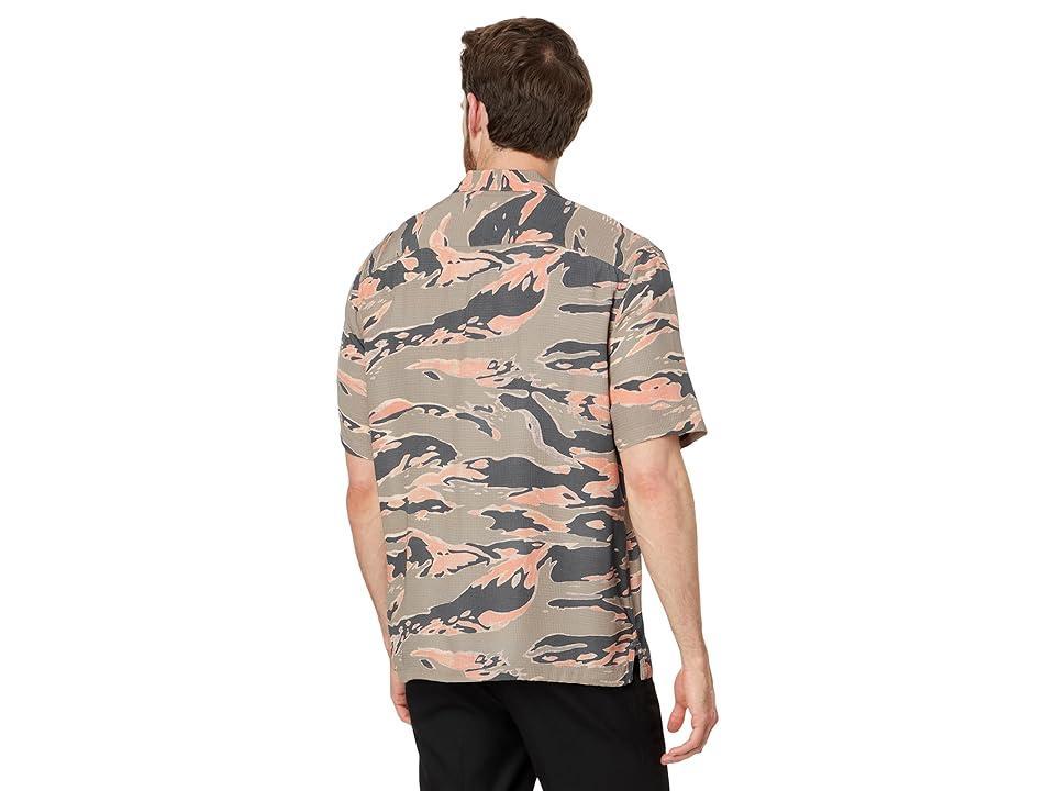 AllSaints Solar Camo Short Sleeve Shirt (Herb ) Men's T Shirt Product Image