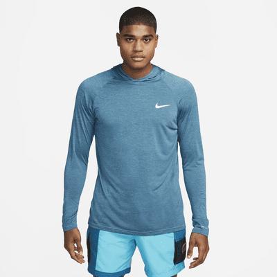 Nike Men's Long-Sleeve Hooded Hydroguard Swim Shirt Product Image