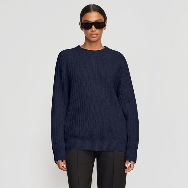 Roylene Ribbed Boyfriend Sweater Product Image