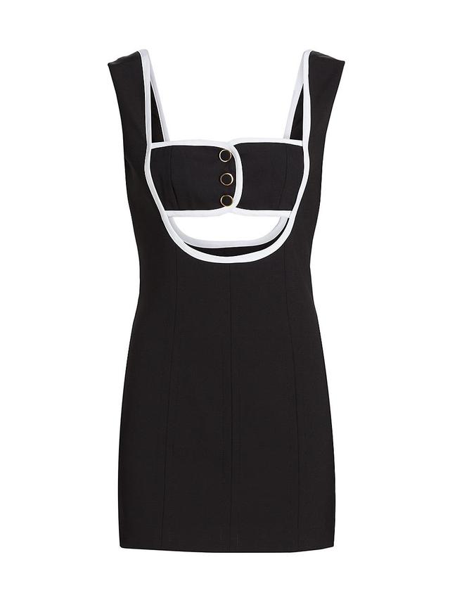 Womens Egon Cut-Out Minidress Product Image