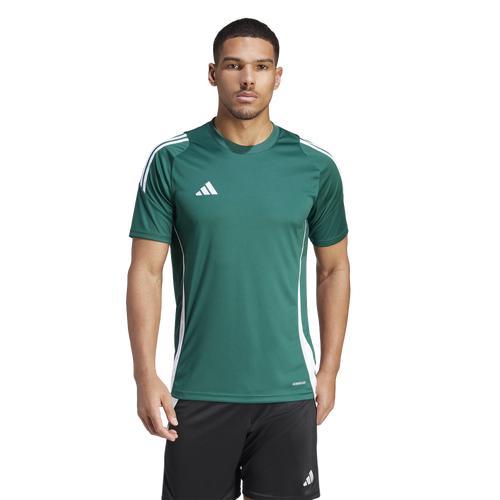 adidas Mens adidas Tiro24 Jersey - Mens Team Dark Green/White Product Image