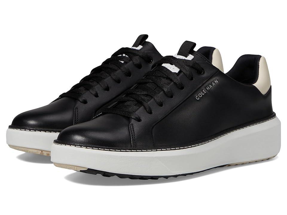 Cole Haan Womens GrandPr Topspin Golf Sneakers - Black Size 8.5 Waterproof Product Image