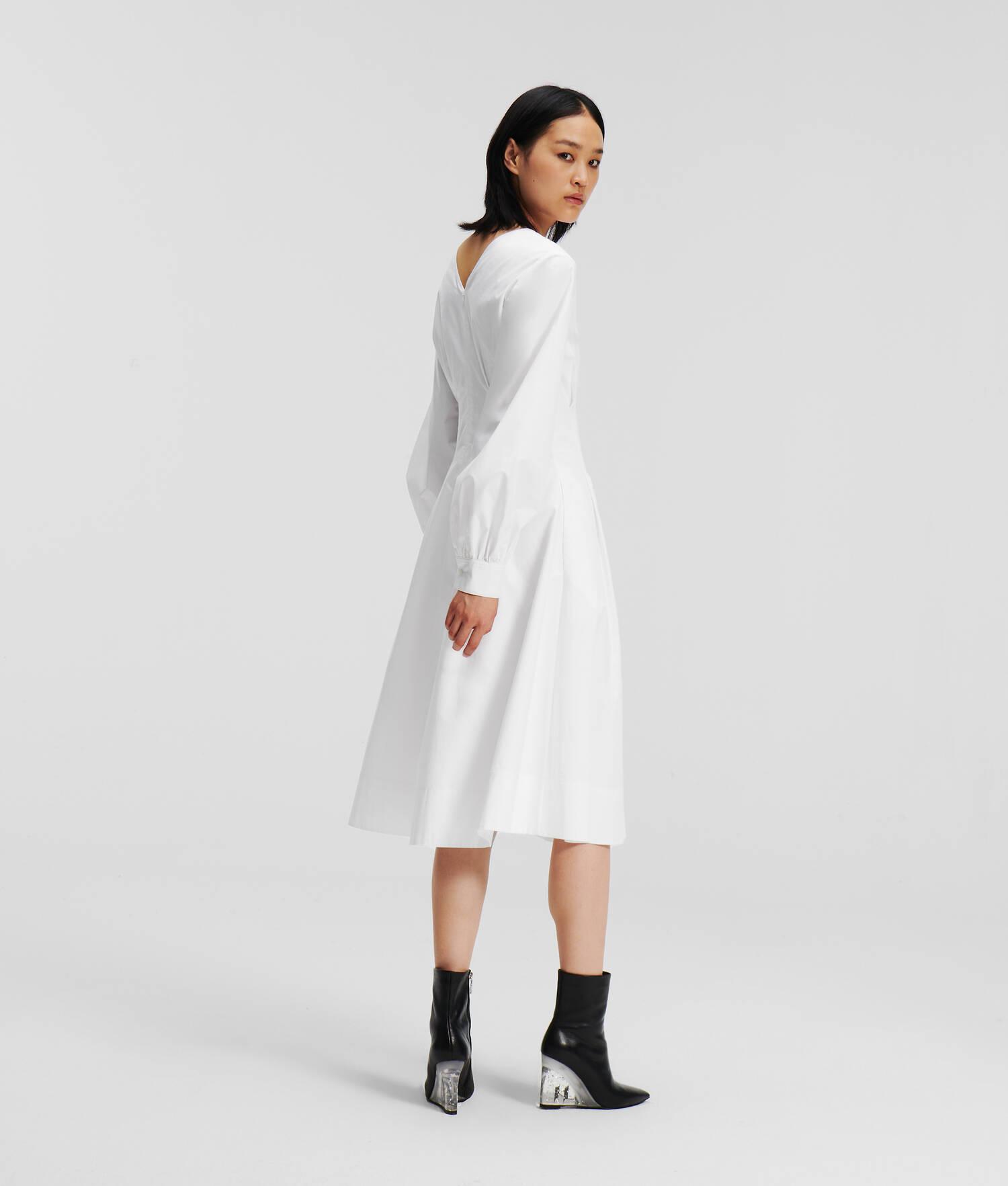 ZIP-FRONT SHIRT DRESS Product Image