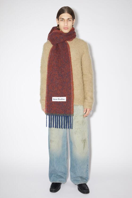 Wool mohair scarf - Narrow Product Image