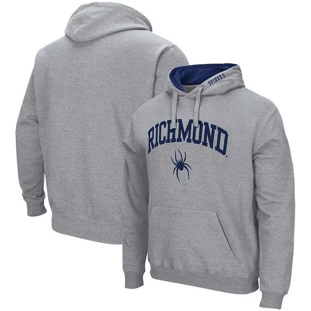 Mens Colosseum Smu Mustangs Arch & Logo Pullover Hoodie Product Image