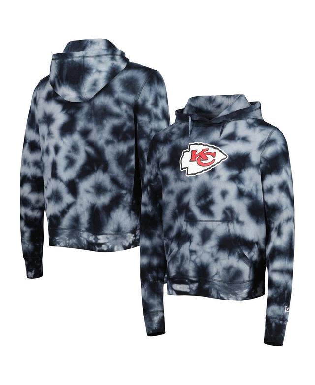 Mens New Era Kansas City Chiefs Team Tie-Dye Pullover Hoodie Product Image