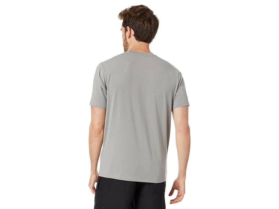 RVCA Balance Short Sleeve Tee (Stone) Men's Clothing Product Image