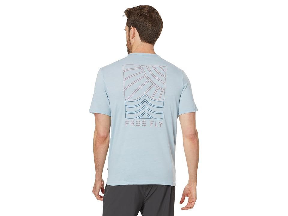 Free Fly Sun Surf Pocket Tee (Heather Cays ) Men's T Shirt Product Image