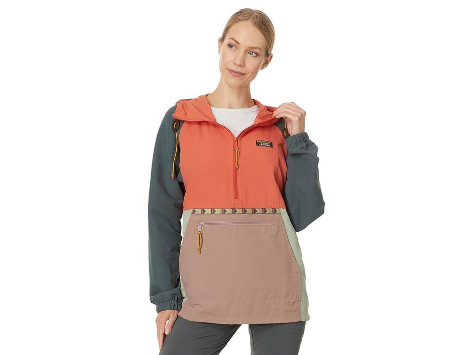 L.L.Bean Mountain Classic Color Blocked Anorak Jacket Product Image