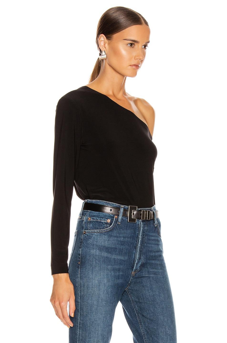 Norma Kamali One-Shoulder Top Product Image