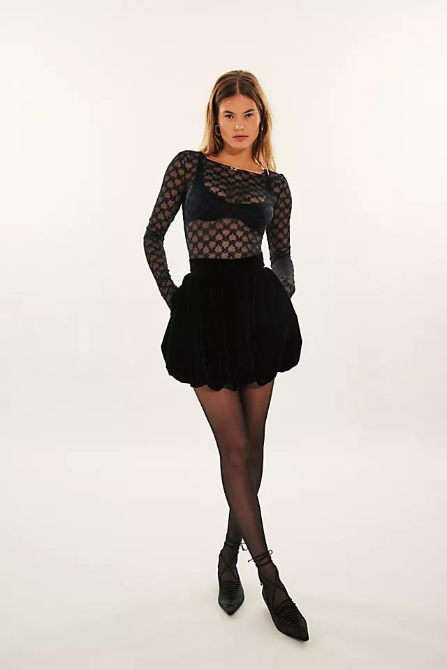 Zemeta Night Balloon Velvet Skirt Product Image