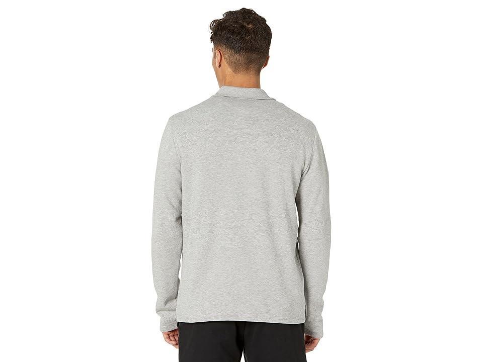 Vince Cozy 1/4 Zip (Heather Grey) Men's Clothing Product Image