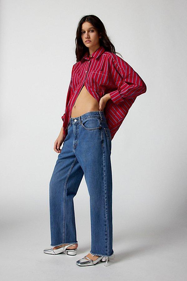 Urban Renewal Remade Levis Raw Cut Hem Jean Womens at Urban Outfitters Product Image