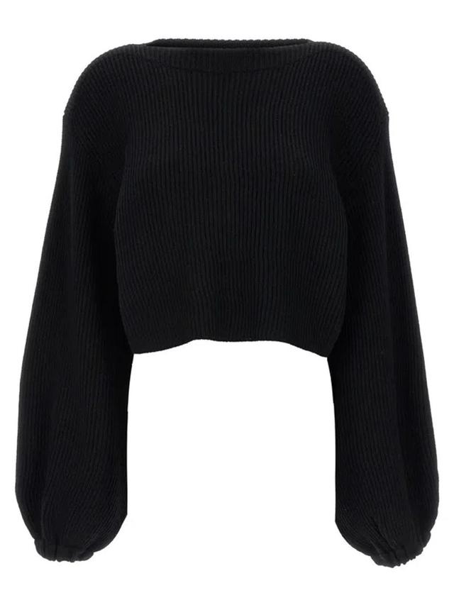 ZIMMERMANN Illustration Billow Sweater In Black Product Image