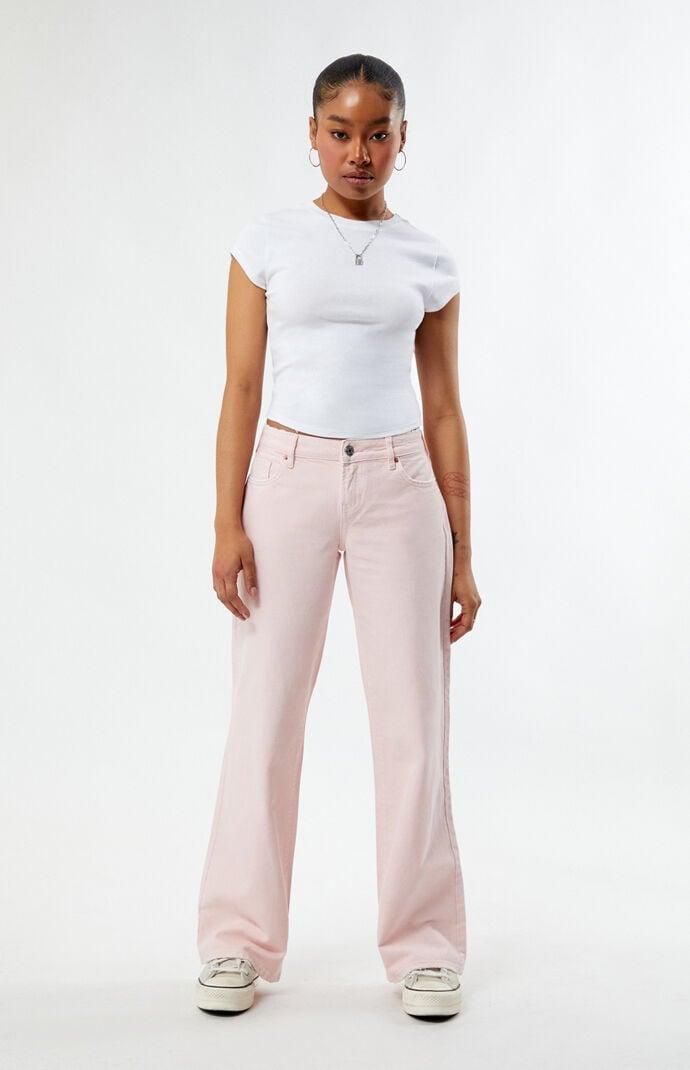 Women's Eco Low Rise Wide Leg Jeans - Product Image