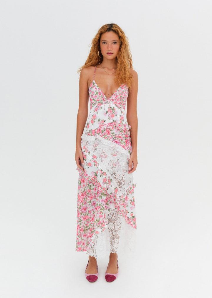 Rosalyn Maxi Dress — Pink Product Image