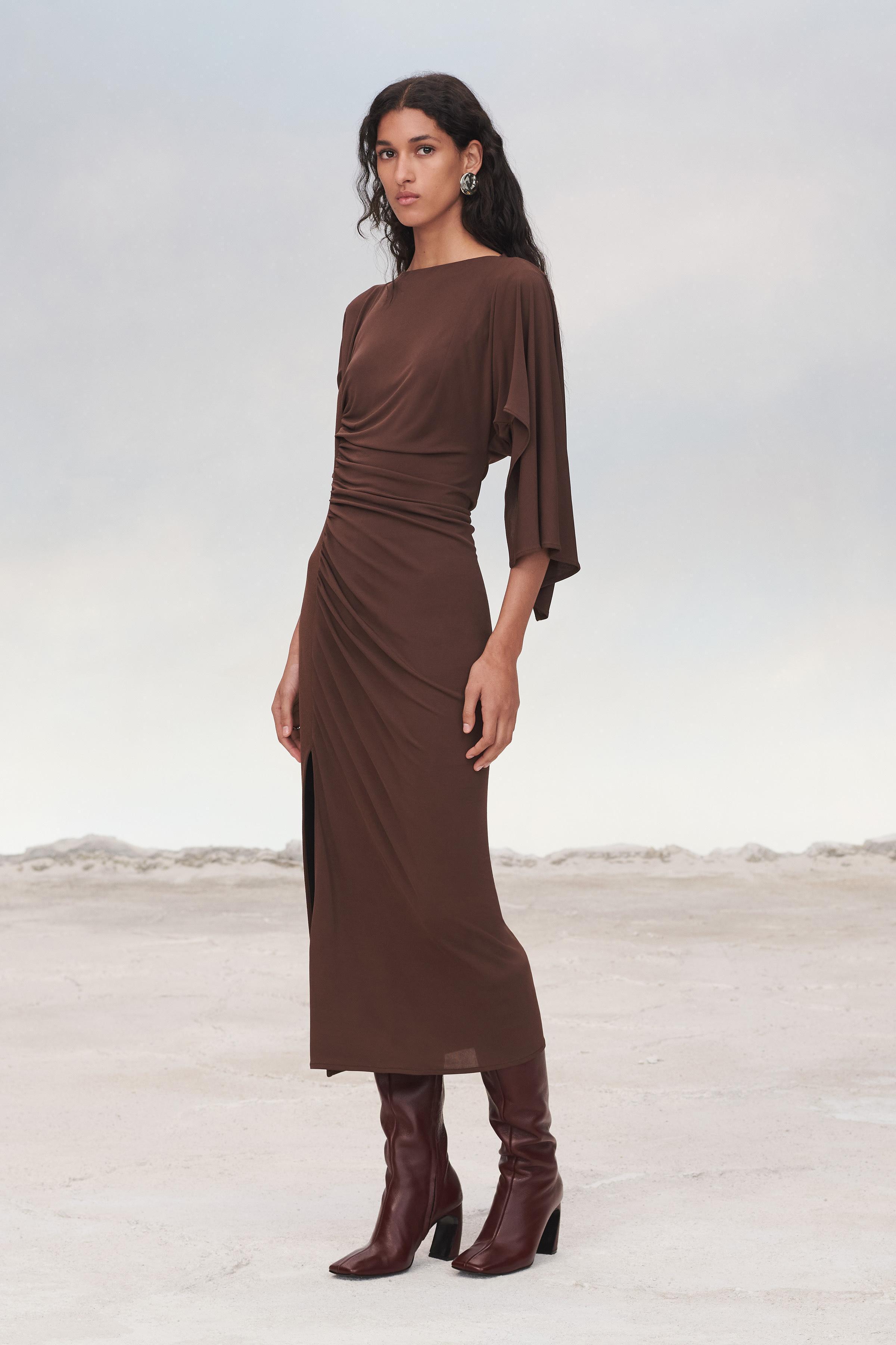 DRAPED MIDI DRESS LIMITED EDITION Product Image