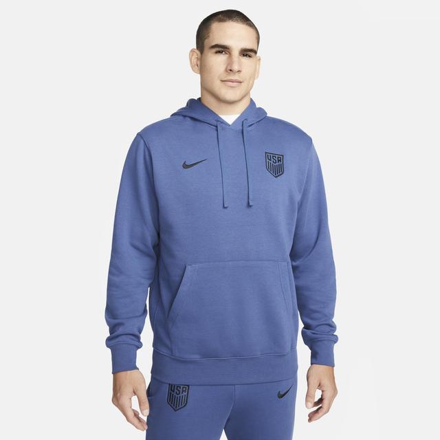 Mens Nike Navy Usmnt Nsw Club Fleece Pullover Hoodie Product Image