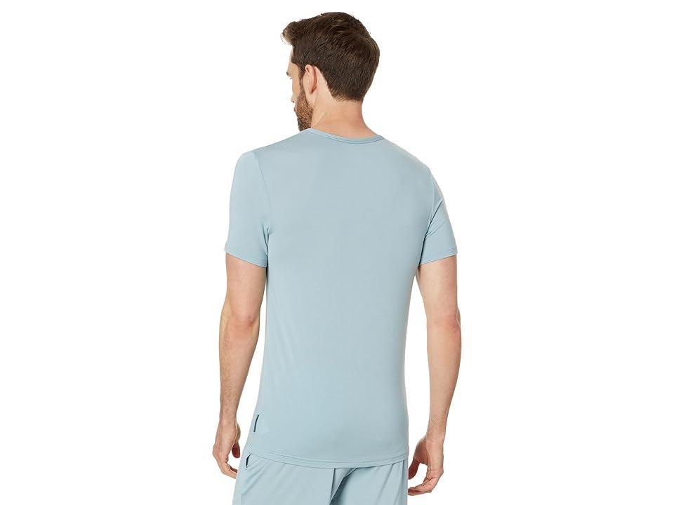 Calvin Klein Mens Ultra Soft Modern Sleep Tee - Red - S Product Image