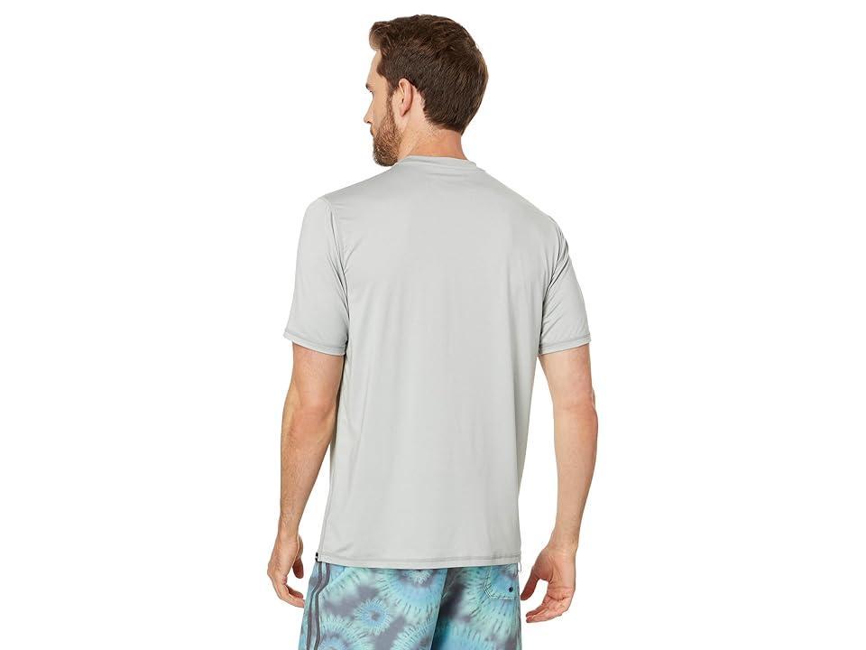 Hurley Everyday Hybrid Upf Short Sleeve Tee (Lt. Stone Grey) Men's Swimwear Product Image