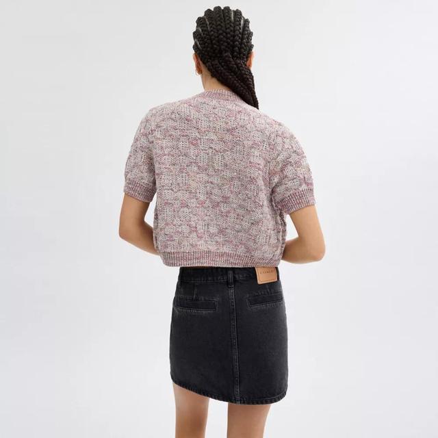 Short Sleeve Knit Top Product Image