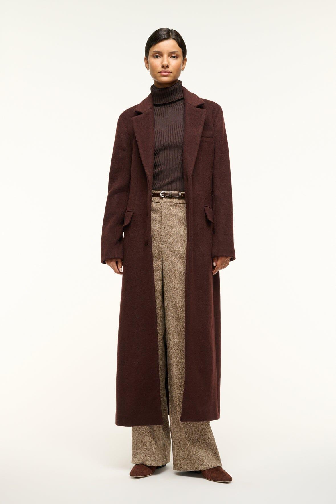 SANZA COAT | BARK Product Image