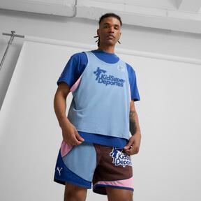 PUMA x KIDSUPER Men's T-Shirt in Royal Blue Product Image