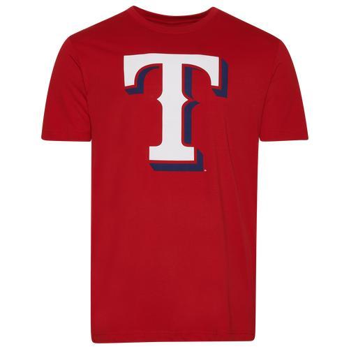 New Era Mens Rangers T-Shirt - Red/Multi Product Image