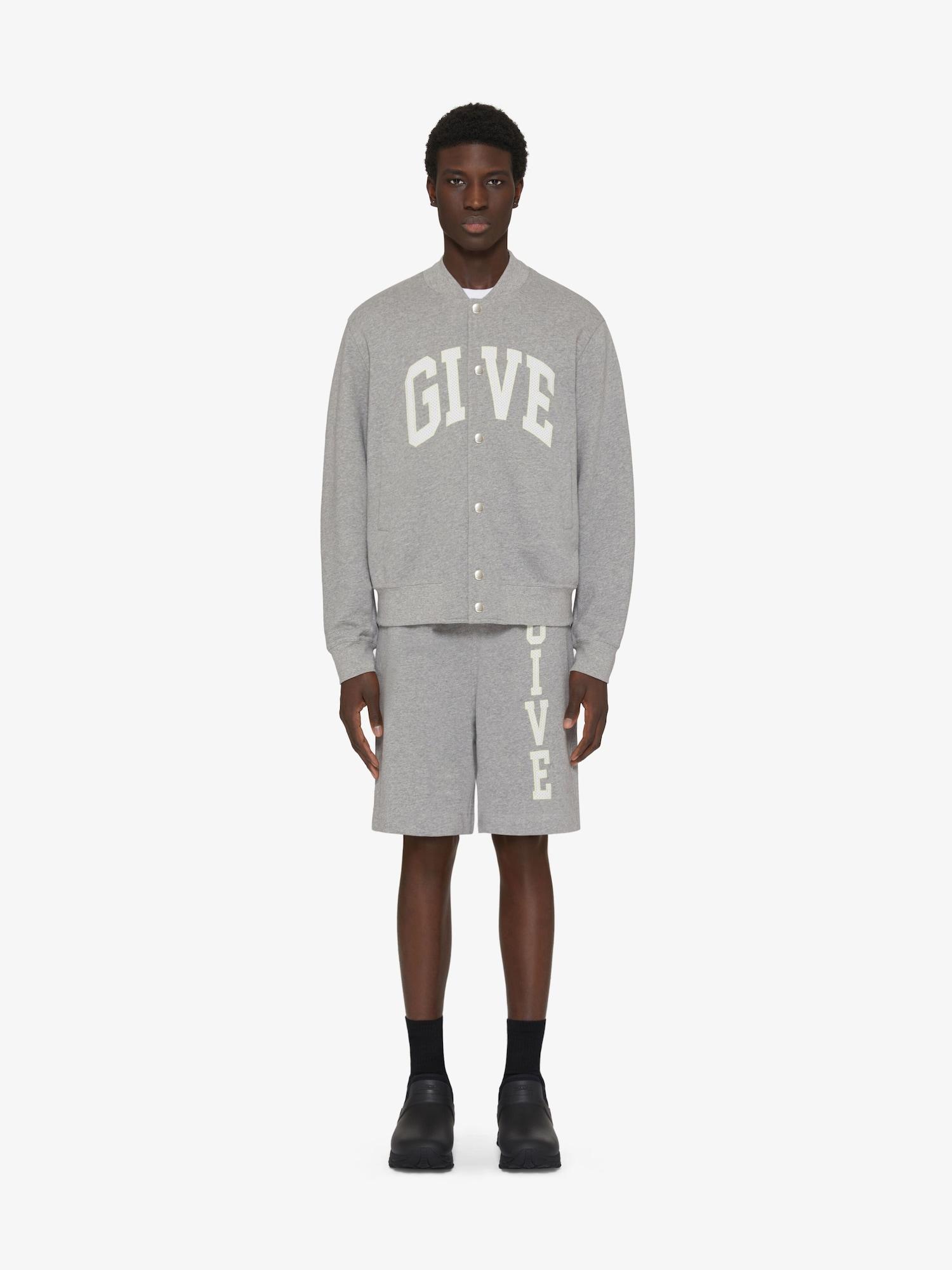 GIVENCHY College varsity jacket in fleece Product Image