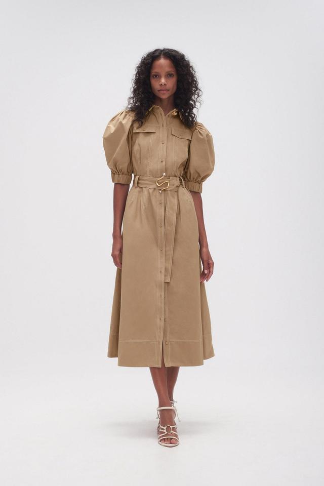 Woodland Utility Midi Dress Product Image