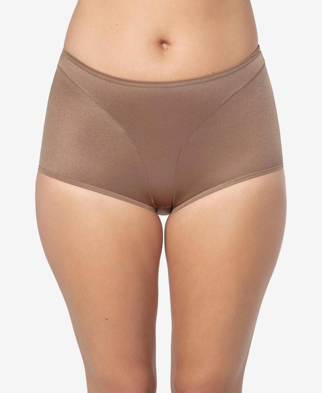 Leonisa Womens Light Tummy-Control Hi Cut Thong-Silhouette Panty 01214 Product Image