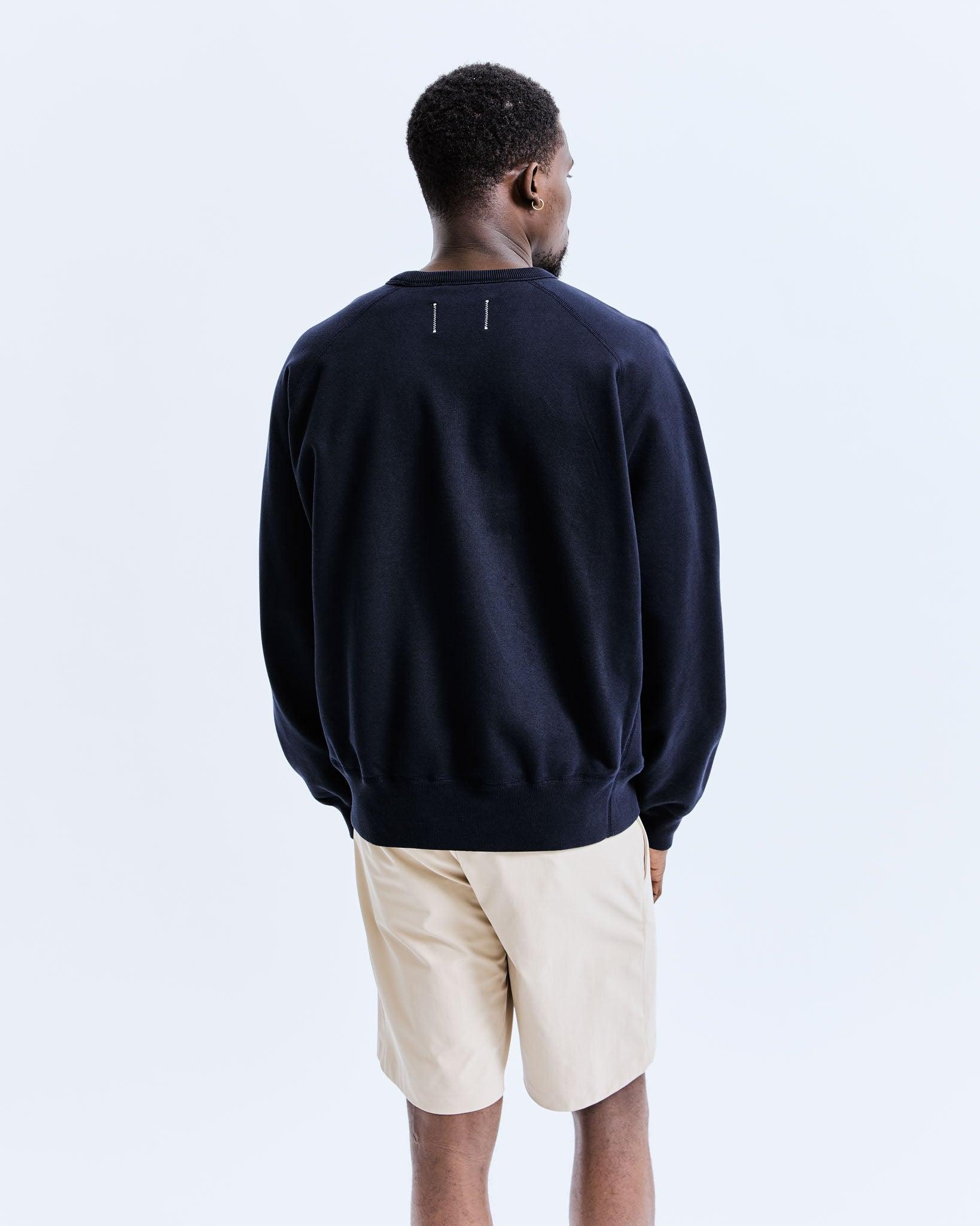 Midweight Terry Relaxed Crewneck Male Product Image