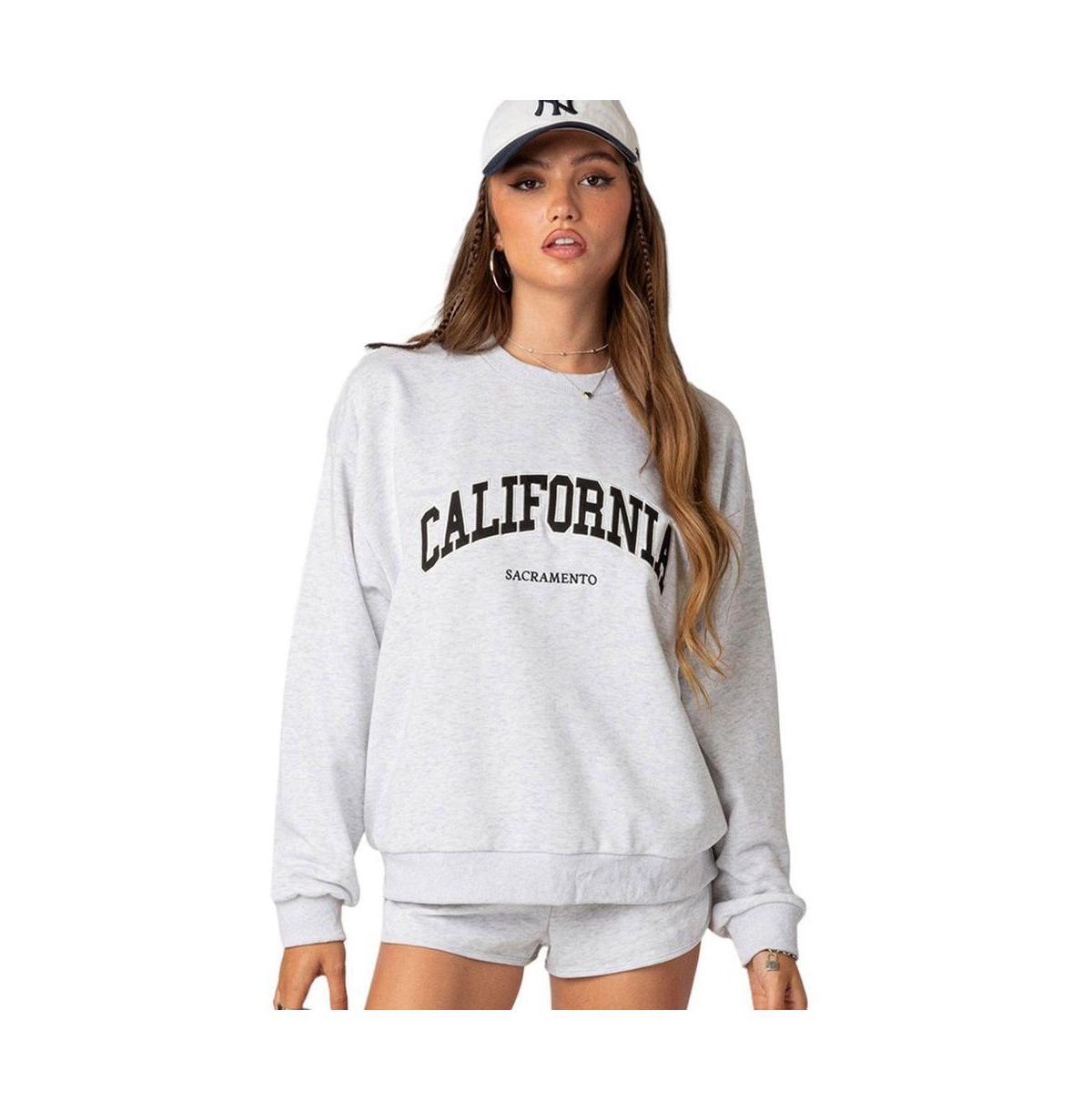 California girl oversized sweatshirt Product Image