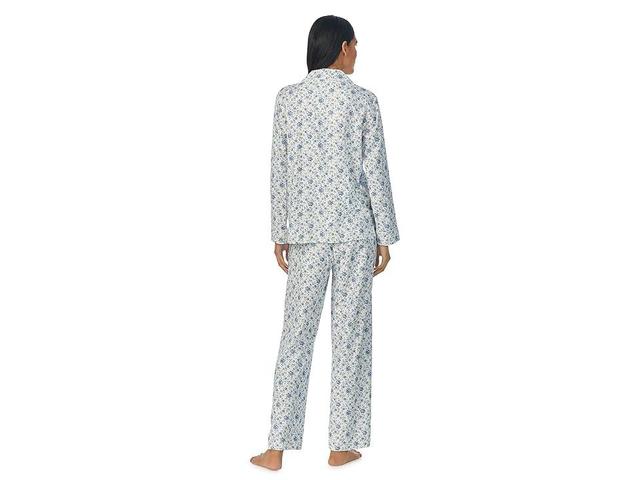 Lauren Ralph Lauren Womens 2-Pc. Notched-Collar Pajamas Set Product Image