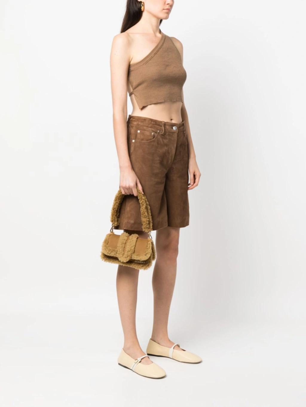 JACQUEMUS Le Petit Bambimou Doux In Camel Product Image