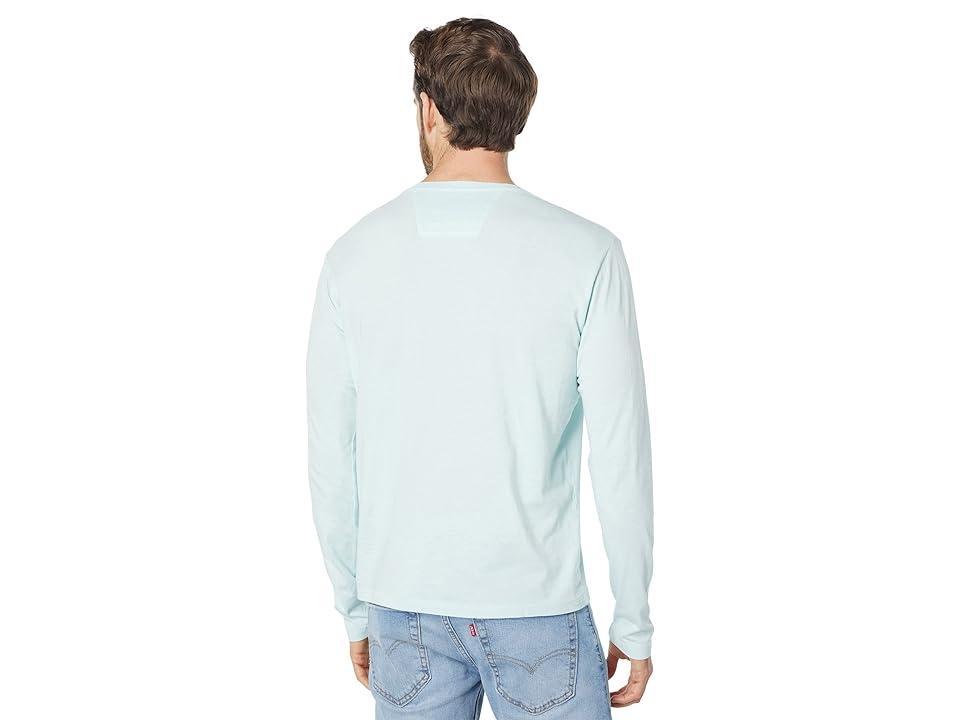 johnnie-O Brennan Crew Neck Long Sleeve T-Shirt (Whaler) Men's Clothing Product Image