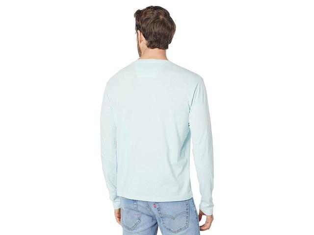 johnnie-O Brennan Crew Neck Long Sleeve T-Shirt (Whaler) Men's Clothing Product Image