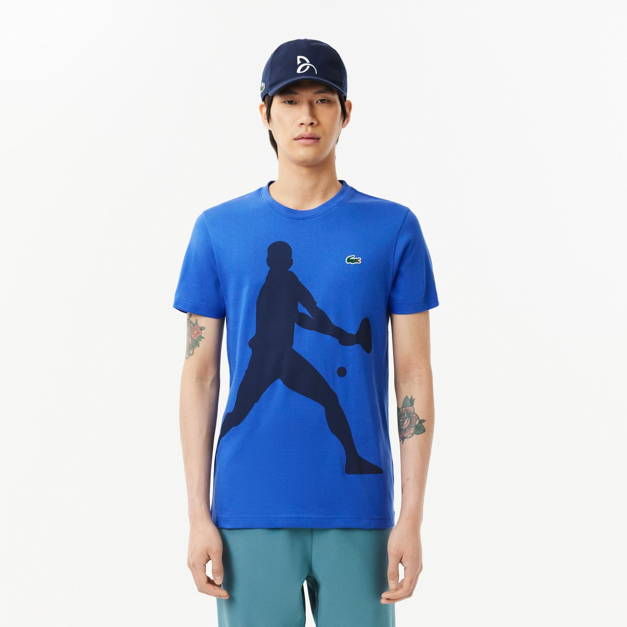 Men's Lacoste Tennis x Novak Djokovic T-Shirt & Cap Set Product Image