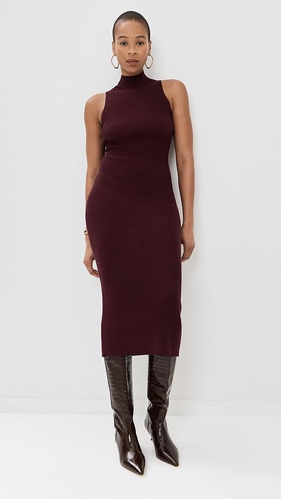 Sablyn Mock Neck Fitted Dress | Shopbop Product Image