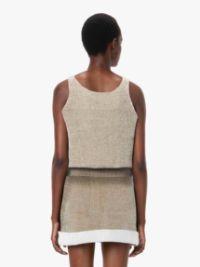 CHENILLE TANK TOP in grey | JW Anderson US  Product Image