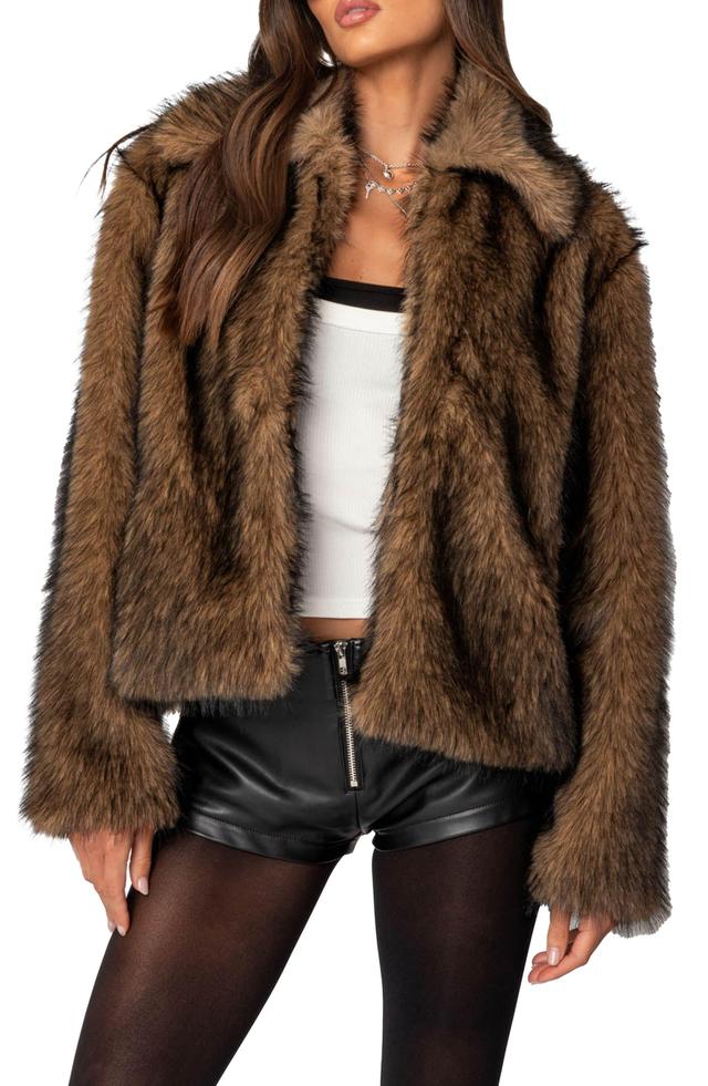 Faux Fur Jacket Product Image