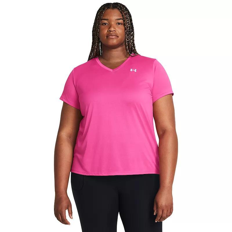 Womens Under Armour Tech V-Neck Short Sleeve Tee Product Image