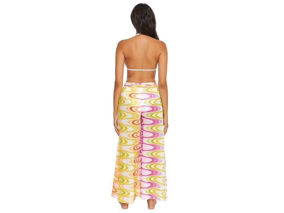 BECCA Whirlpool Palazzo Pants Cover-Up Women's Swimwear Product Image