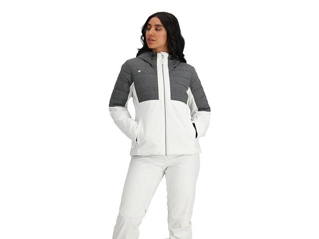 Obermeyer Traverse Jacket (Charcoal) Women's Clothing Product Image