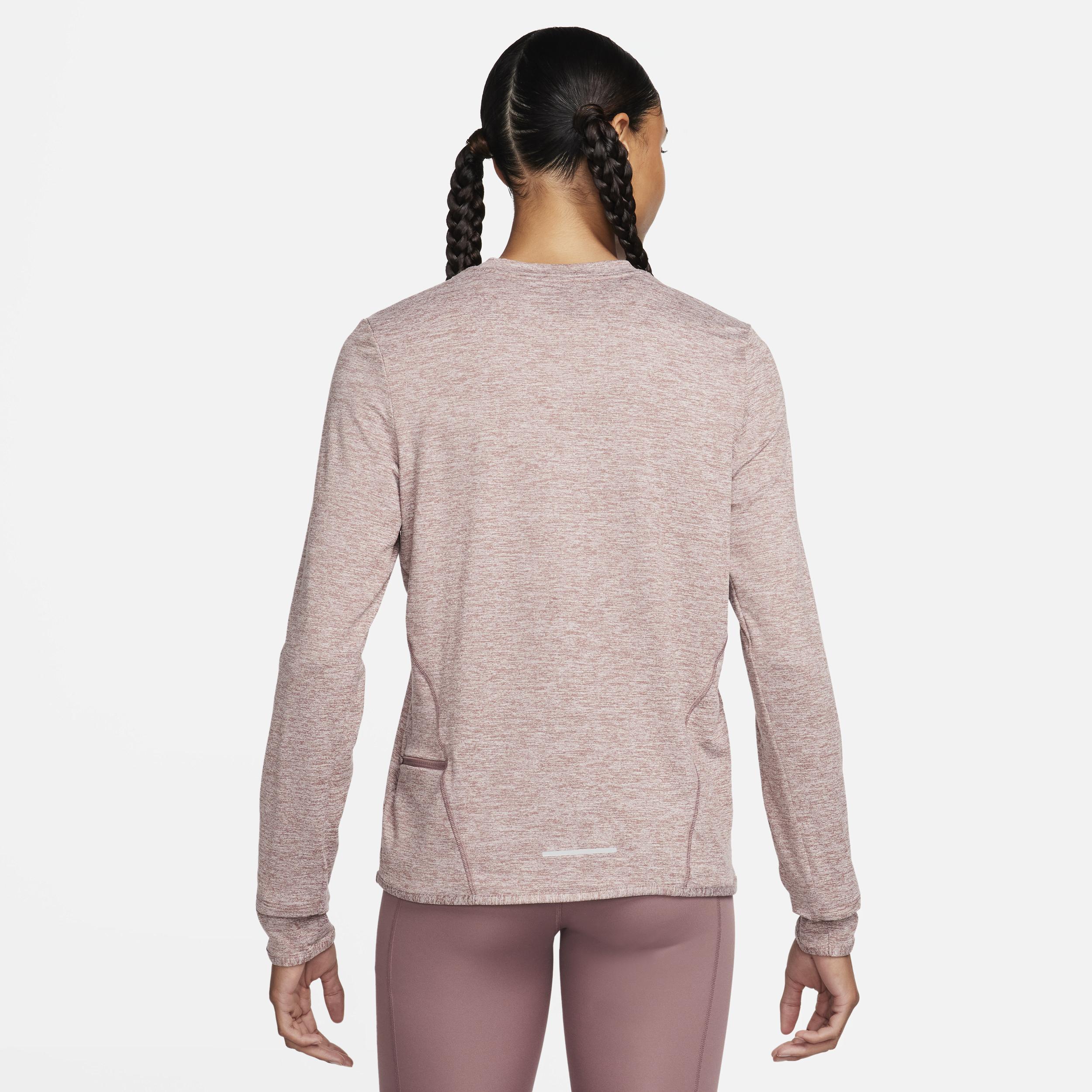 Nike Womens Dri-FIT Swift Element UV Crew-Neck Running Top Product Image