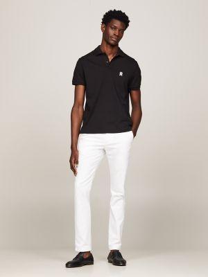 TH Logo Regular Fit Interlock Polo Product Image